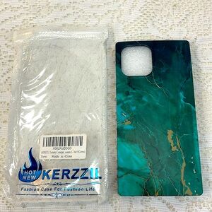 Ladies fashion iPhone 11 6.7 inch green marble phone case